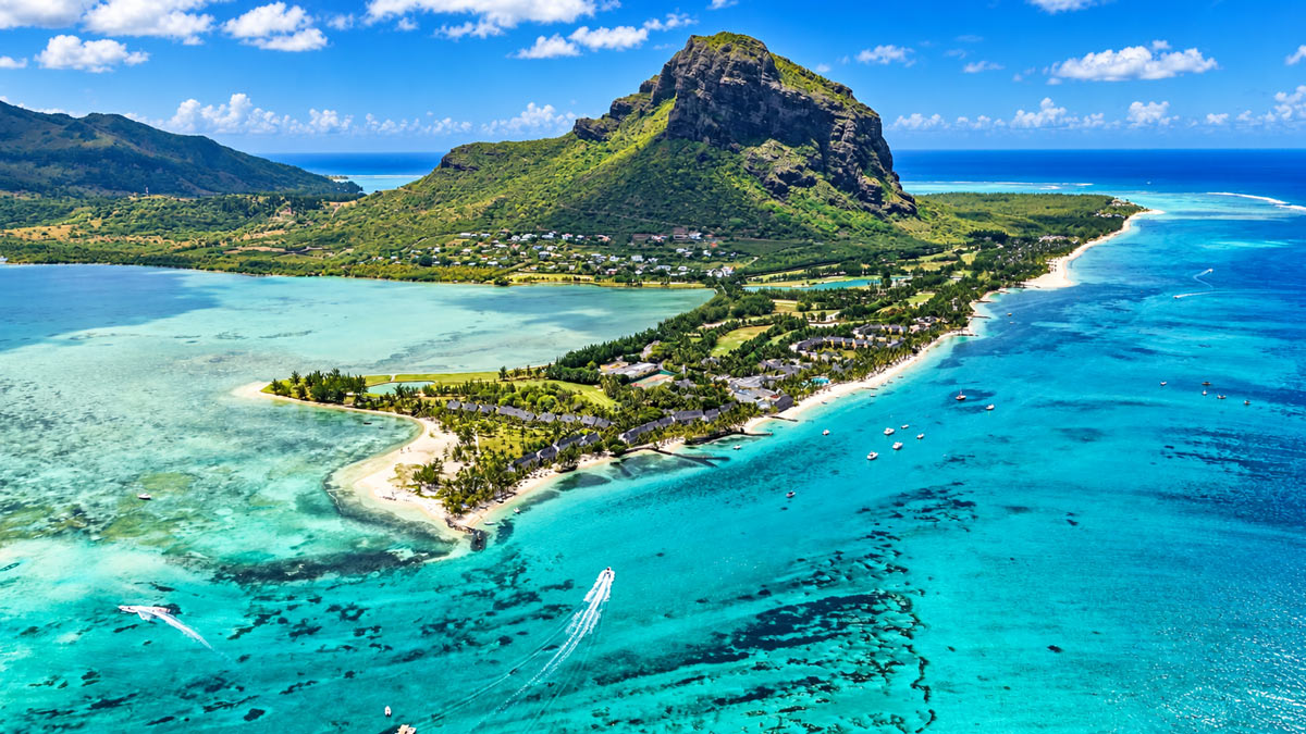 Le Morne peninsula, Mauritius